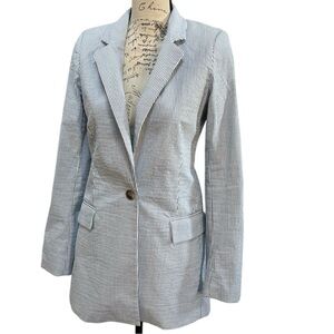 Seersucker Ladies Blazer - Excellent condition! Size XS